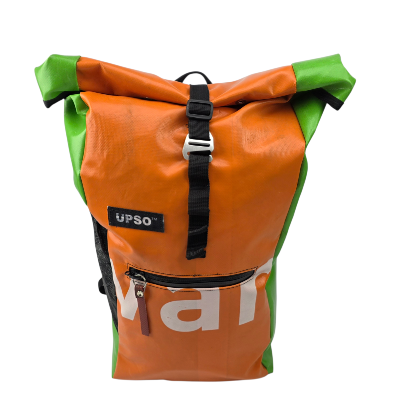 Bridgwater Backpack - Orange / Lime - BWR80