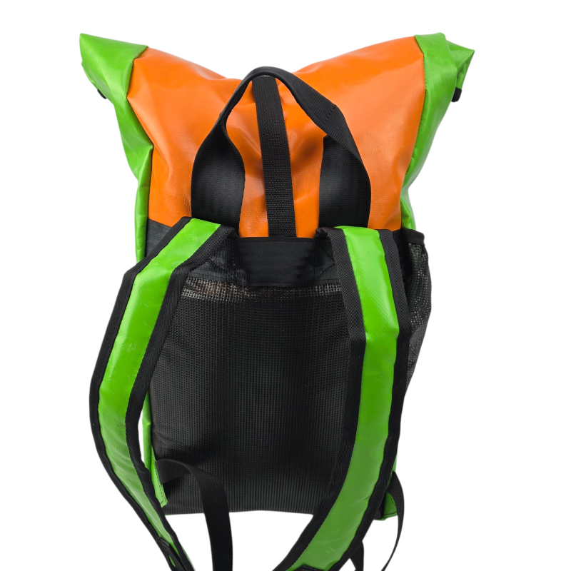 Bridgwater Backpack - Orange / Lime - BWR80