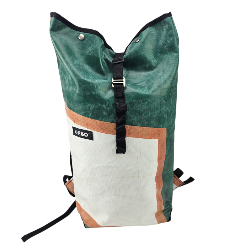 Burtonwood Backpack - White / Green - BW2288