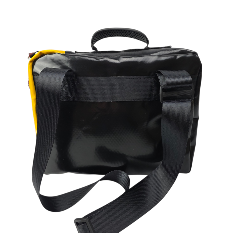 Lancaster Laptop Case - Yellow / Black - LL32