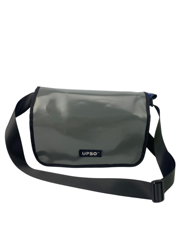 Medway Messenger Bag - Grey - MS344