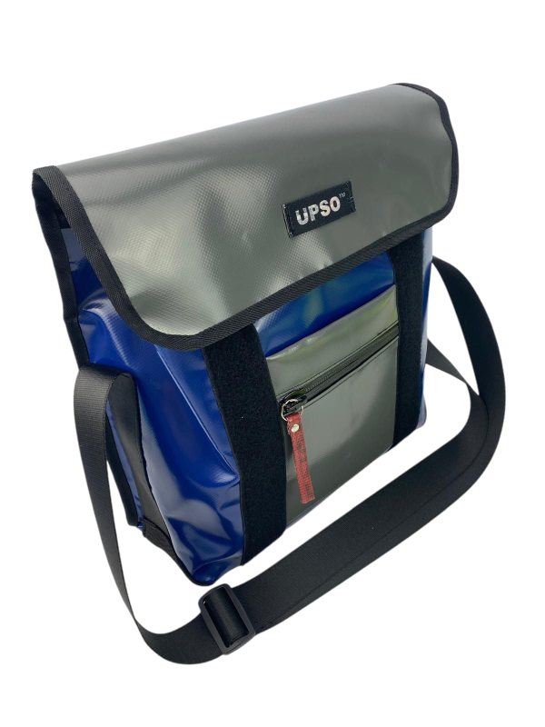 Medway Messenger Bag - Grey - MS344