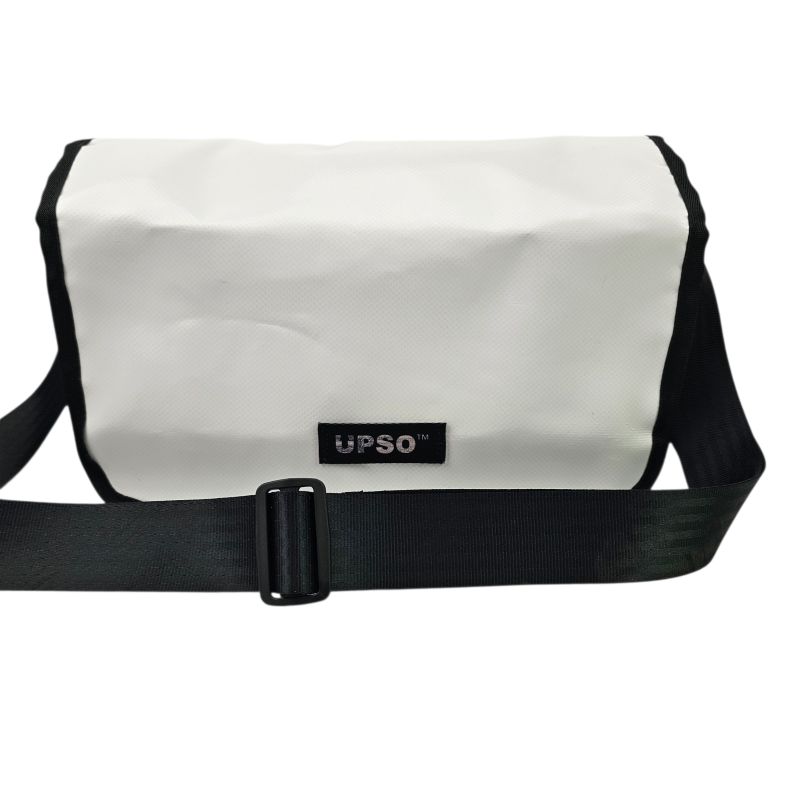 Medway Messenger Bag - White - MS358