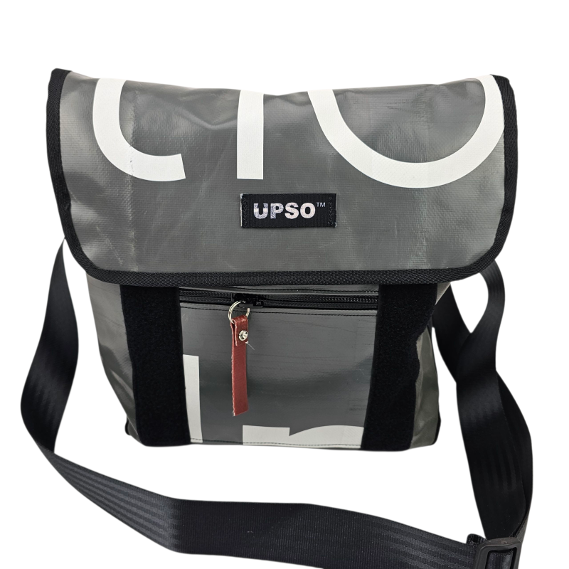 Medway Messenger Bag - Grey - MS366