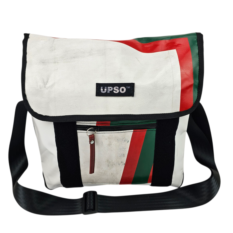 Medway Messenger Bag - White - MS368