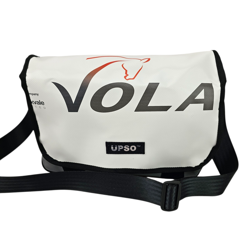 Medway Messenger Bag - White - MS369