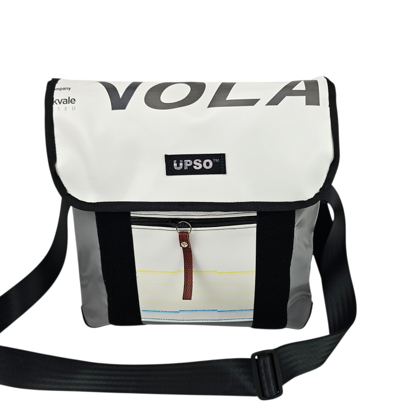 Medway Messenger Bag - White - MS369
