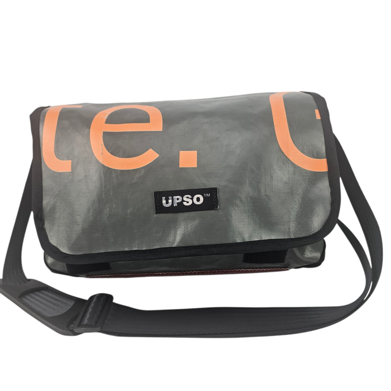 Medway Messenger Bag - Grey - MS380