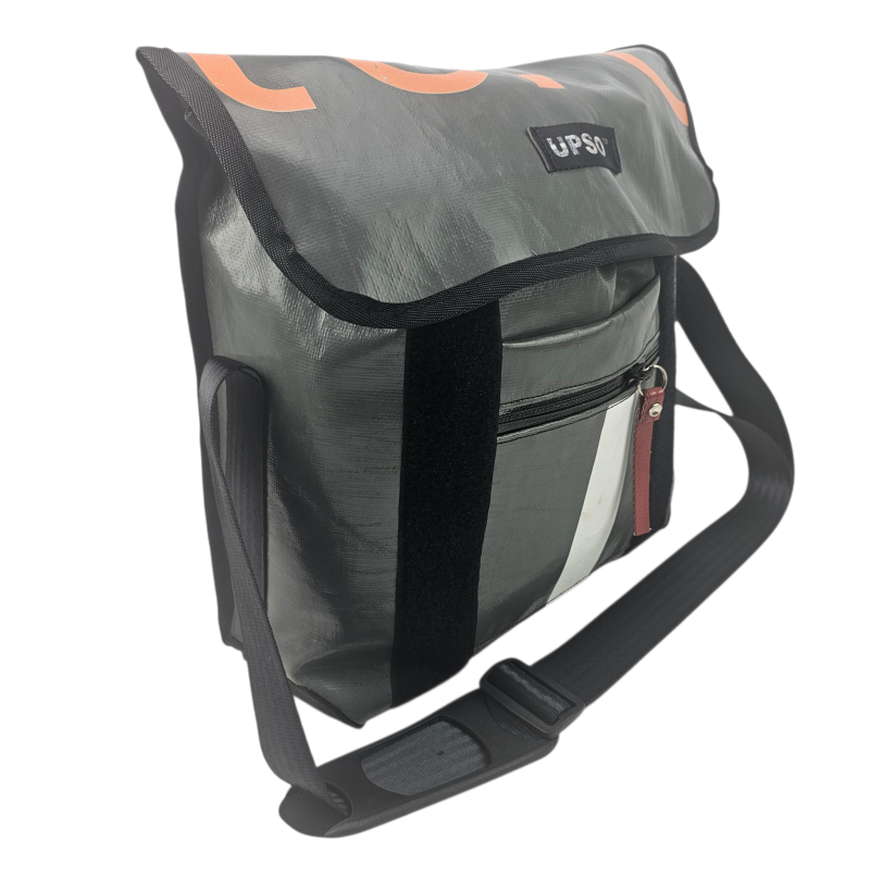 Medway Messenger Bag - Grey - MS380