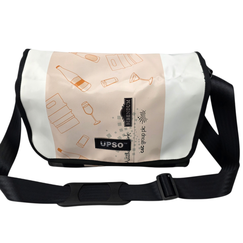Medway Messenger Bag - White - MS437