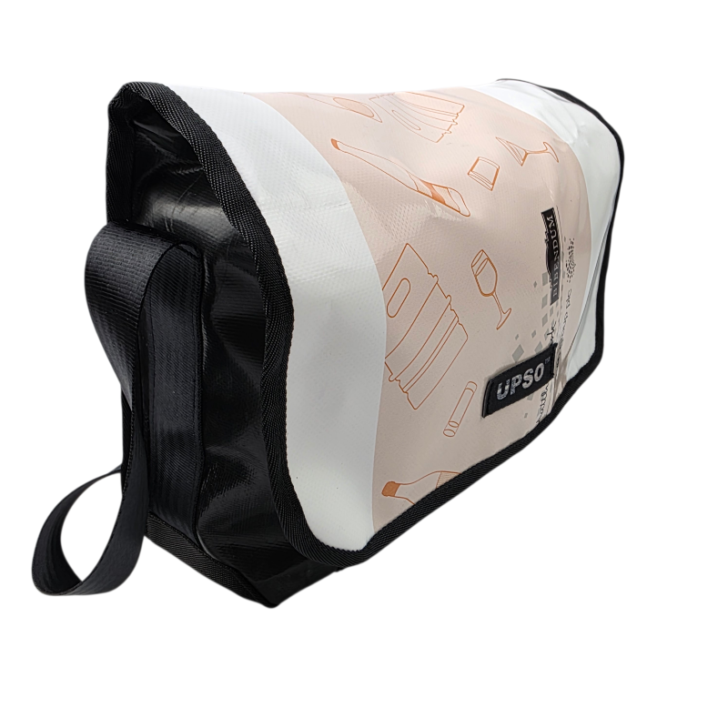 Medway Messenger Bag - White - MS437