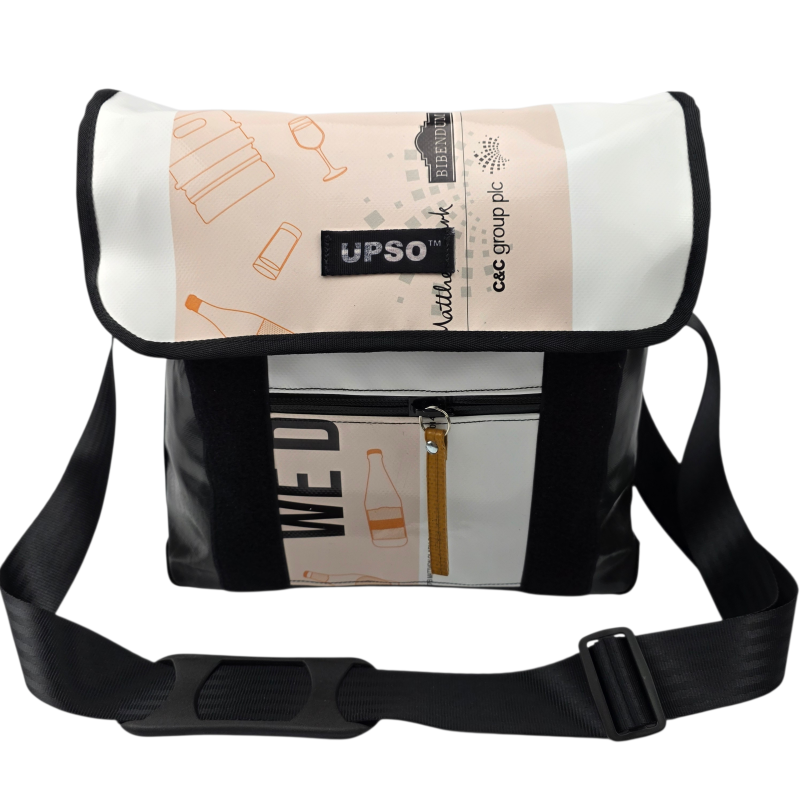 Medway Messenger Bag - White - MS437