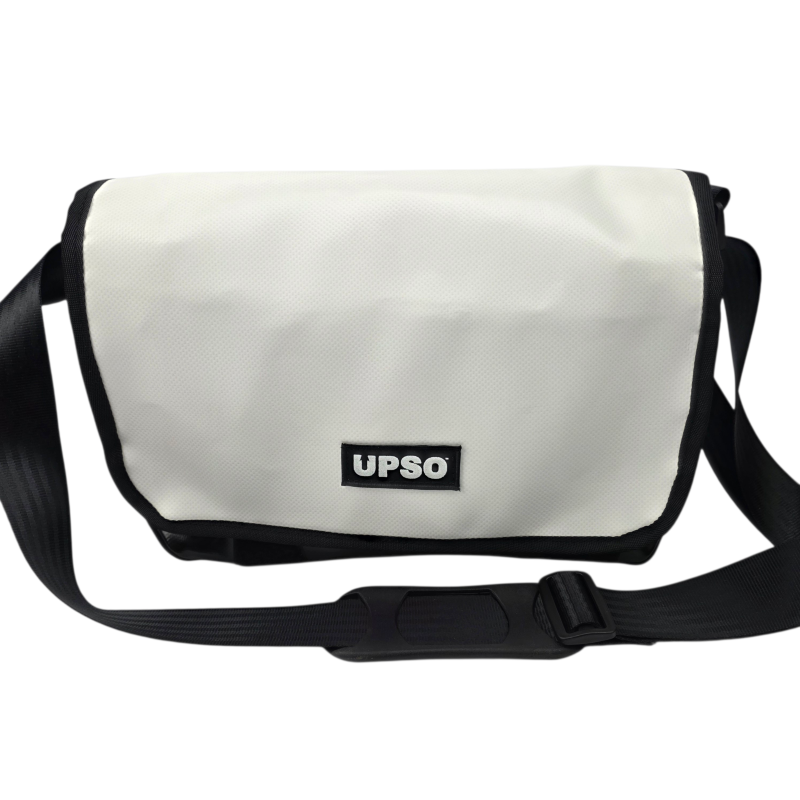 Medway Messenger Bag - White - MS447