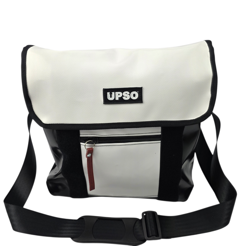 Medway Messenger Bag - White - MS447