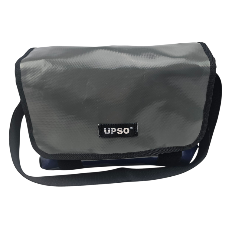 Medway Messenger Bag - Grey - MS396
