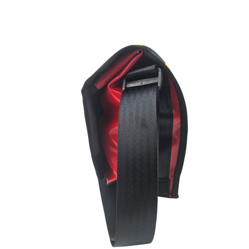 Medway Messenger Bag - Red / Yellow - MS397