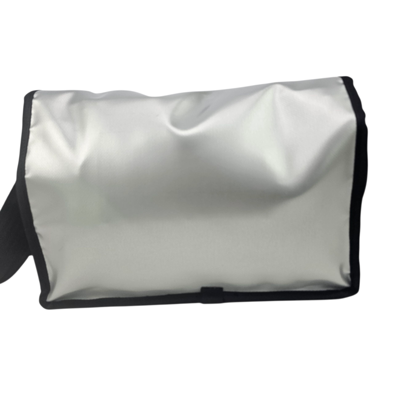 Medway Messenger Bag - Silver - MS398
