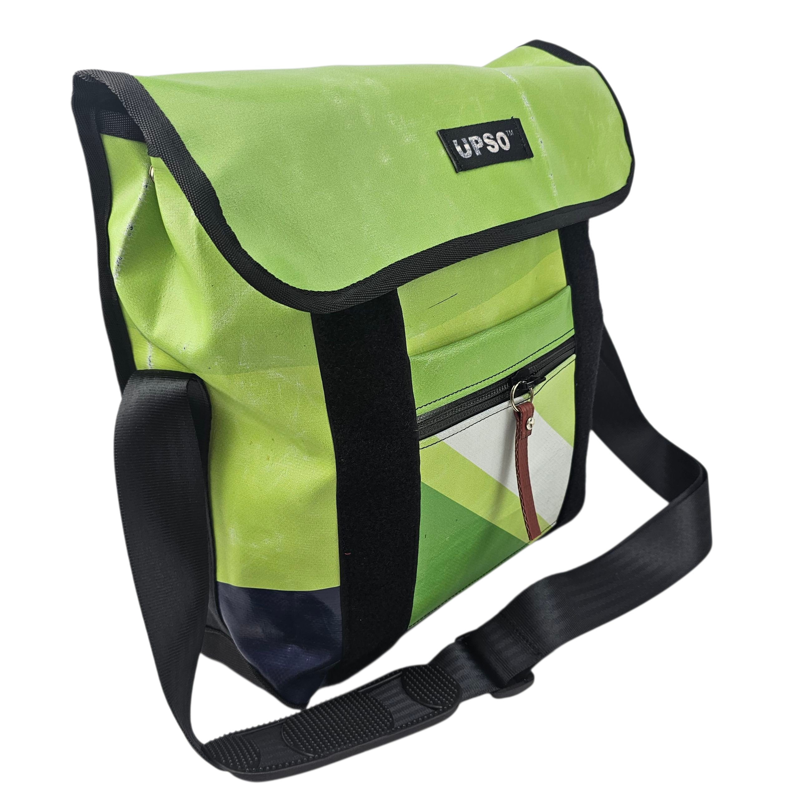 Medway Messenger Bag - Lime- MS406