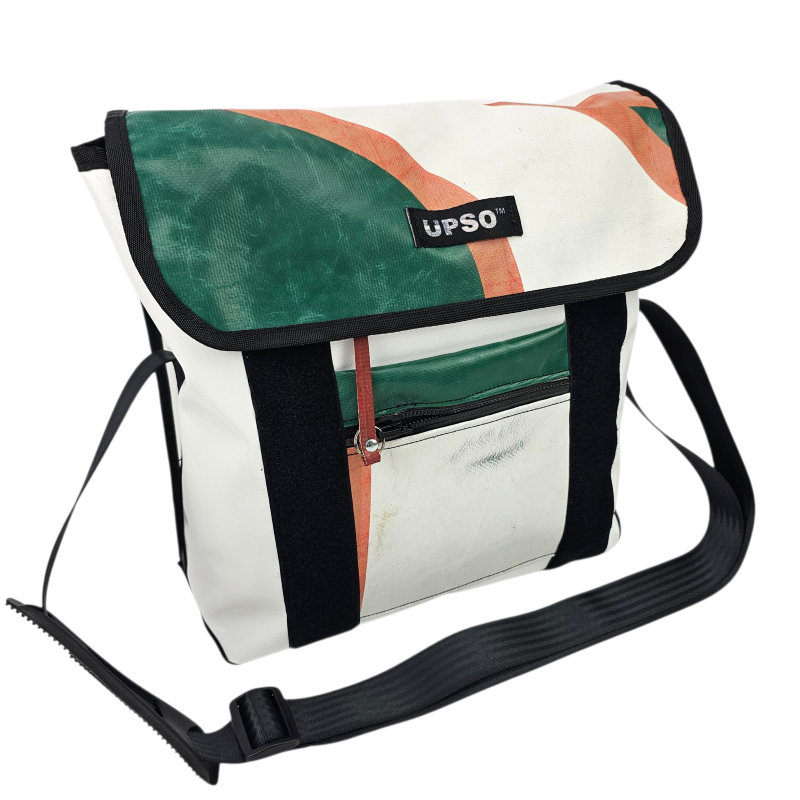 Medway Messenger Bag - white- MS412