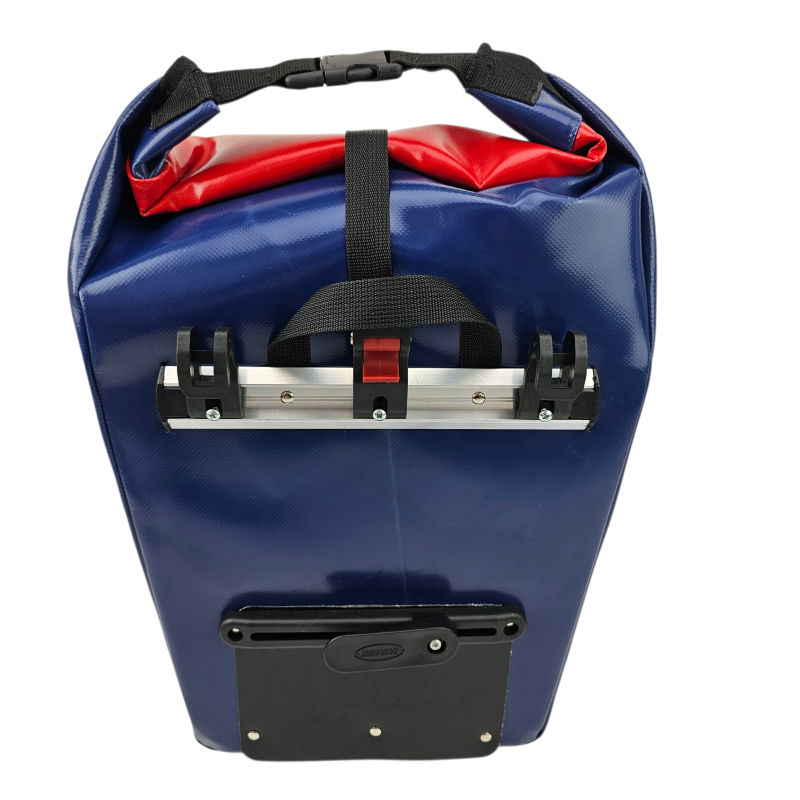 Potters Pannier - Red / Blue - P63828