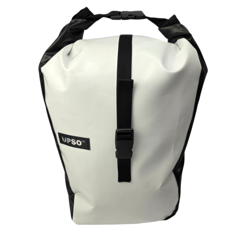 Potters Pannier - Black and White - P63892