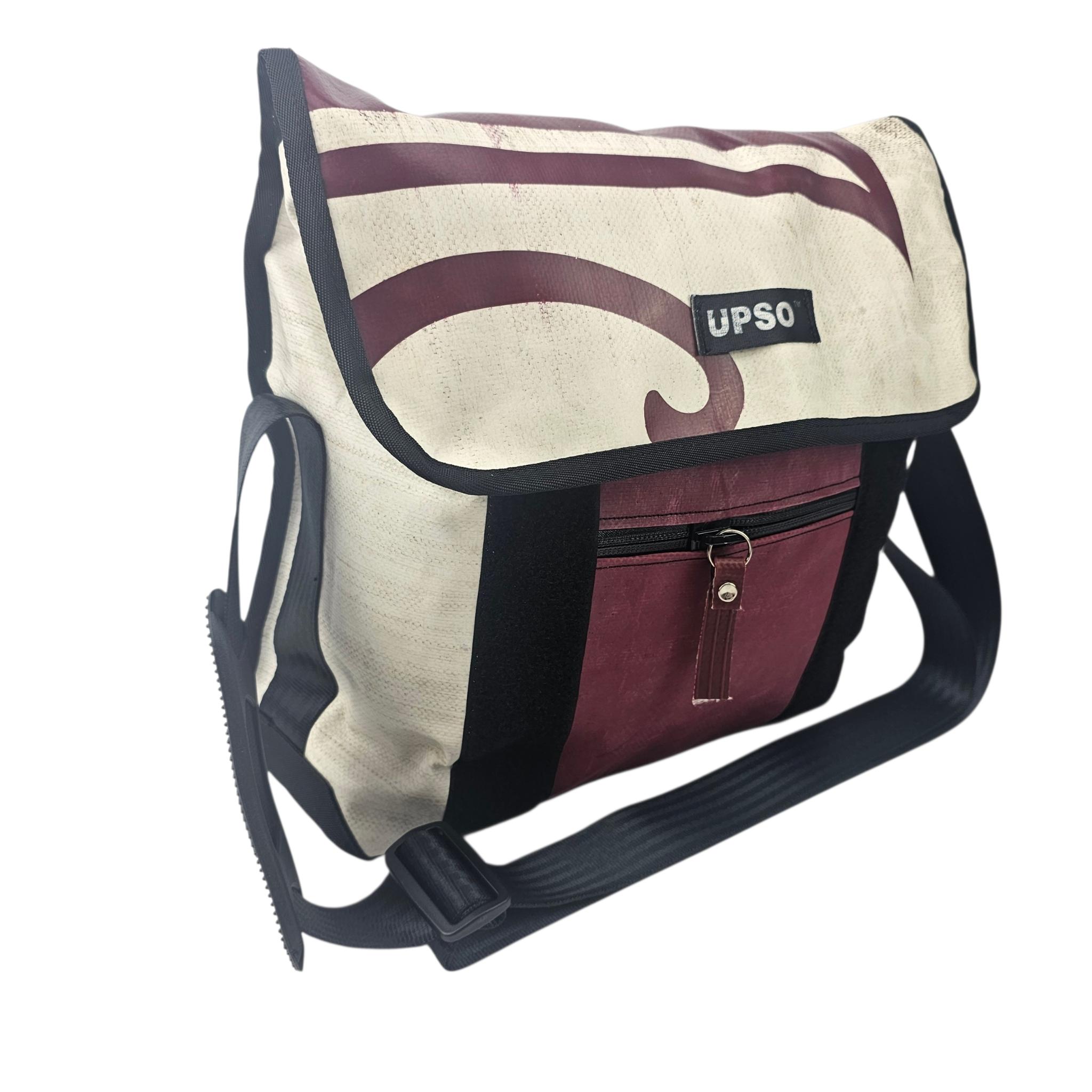 Medway Messenger Bag - Burgundy - MS485