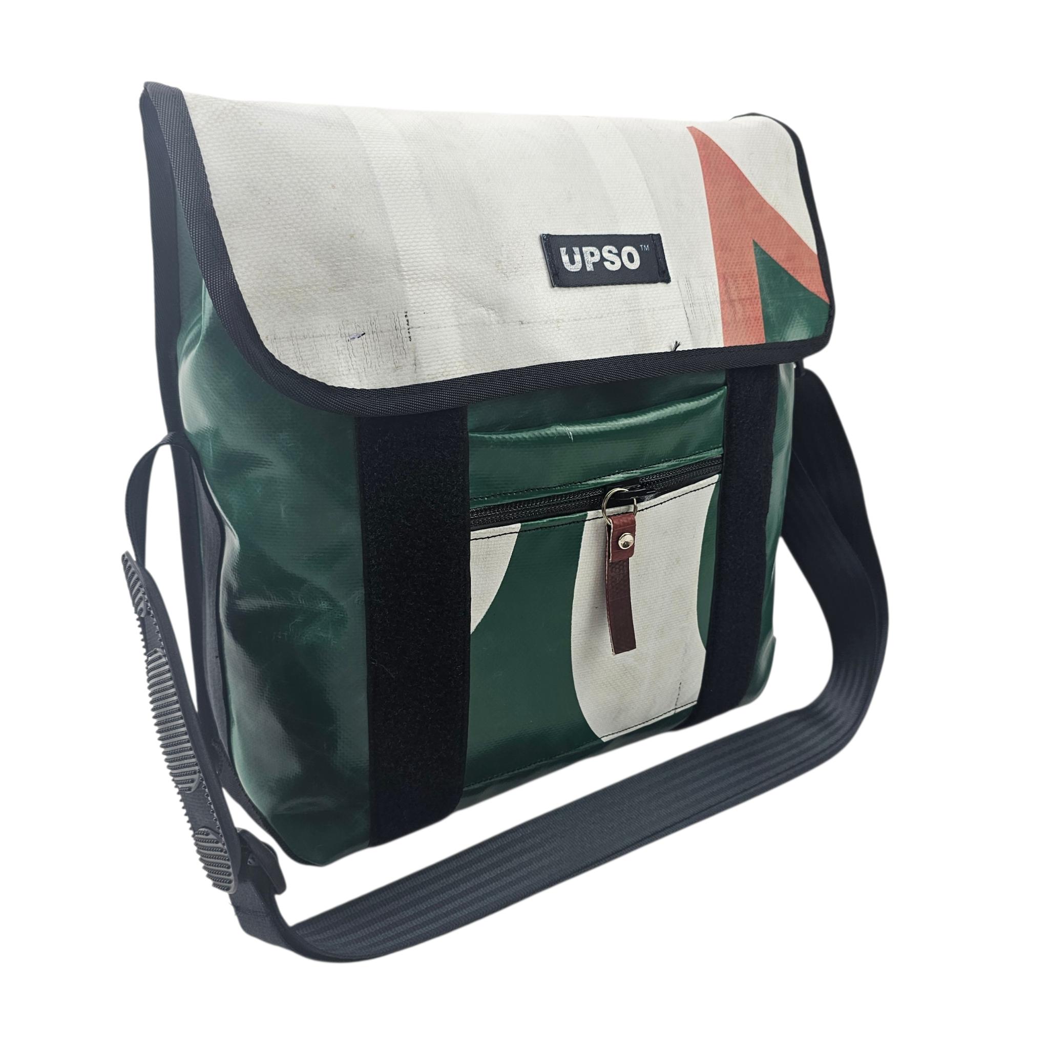 Medway Messenger Bag - Green - MS495