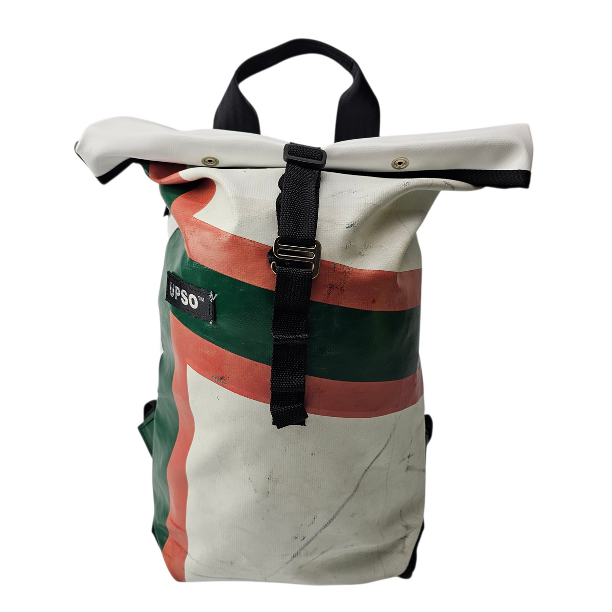 Burtonwood Backpack Small - White/Green- BWS389