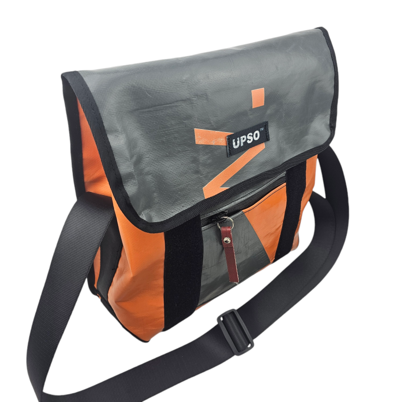 Medway Messenger Bag Small - Grey - MS283