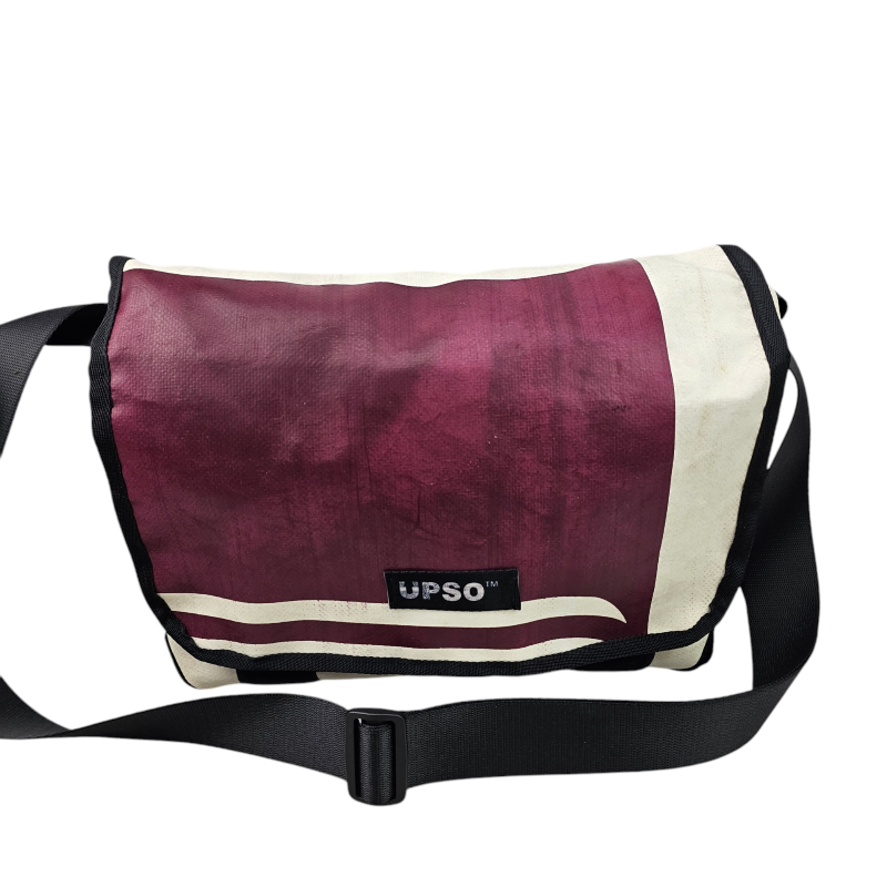 Medway Messenger Bag - Burgundy - MS316