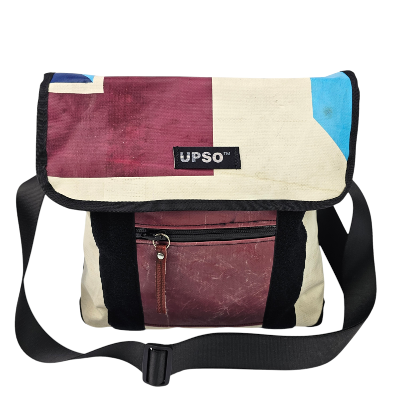 Medway Messenger Bag - Burgundy - MS322