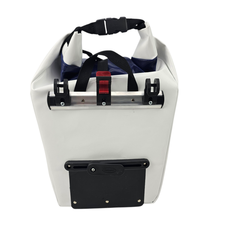 Potters Pannier - Blue / White - P63868